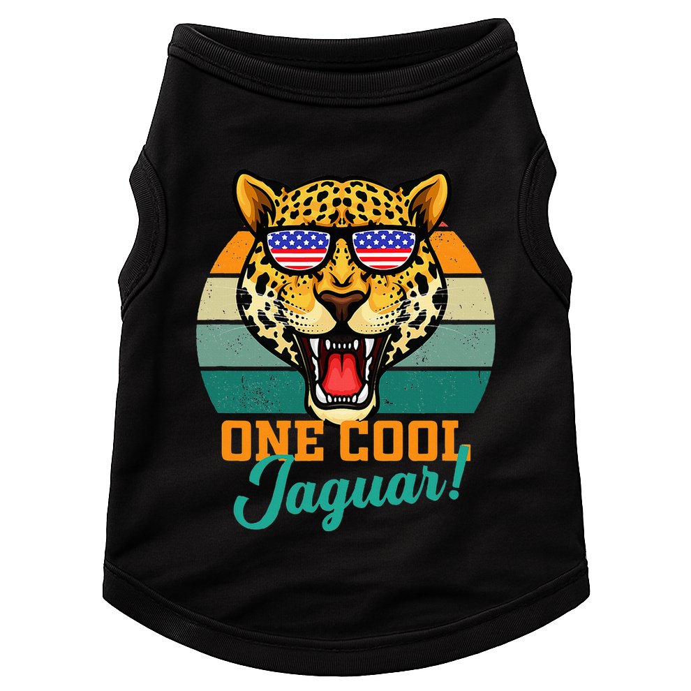 Jaguar Gifts Jaguars Usa Flag Doggie Tank