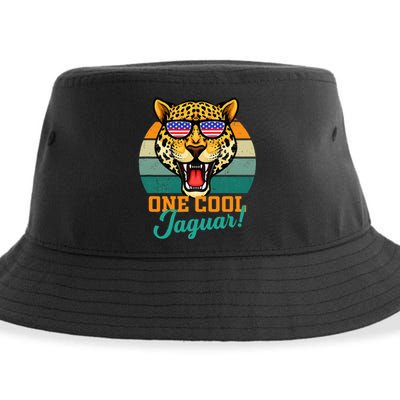 Jaguar Gifts Jaguars Usa Flag Sustainable Bucket Hat