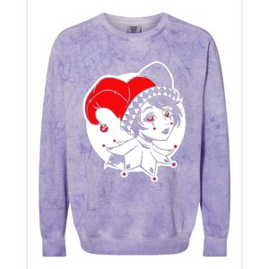 Joker Girl Colorblast Crewneck Sweatshirt