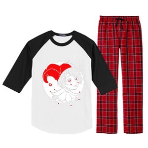 Joker Girl Raglan Sleeve Pajama Set