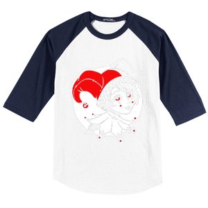 Joker Girl Baseball Sleeve Shirt