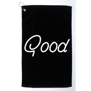 Jynxzi Good Platinum Collection Golf Towel