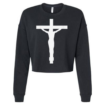 Jesus Gift Cropped Pullover Crew