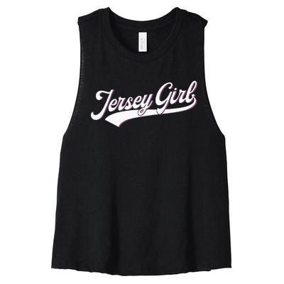 Jersey Girl Women's Racerback Cropped Tank