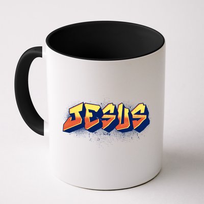 Jesus Graffiti Logo Mug