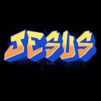 Jesus Graffiti Logo Baby Bodysuit