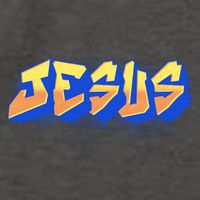 Jesus Graffiti Logo Vector Backpack