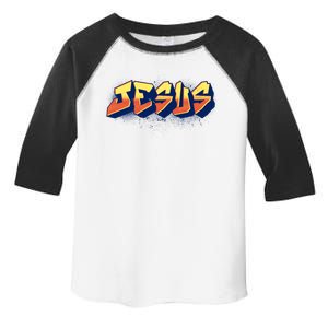 Jesus Graffiti Logo Toddler Fine Jersey T-Shirt