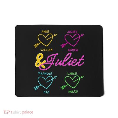 Juliet Graffiti Love Musical Theatre Heart Musicals Mousepad