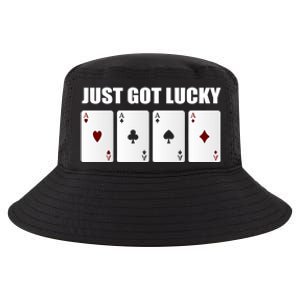 Just Got Lucky Prize Winner Gift Cool Comfort Performance Bucket Hat