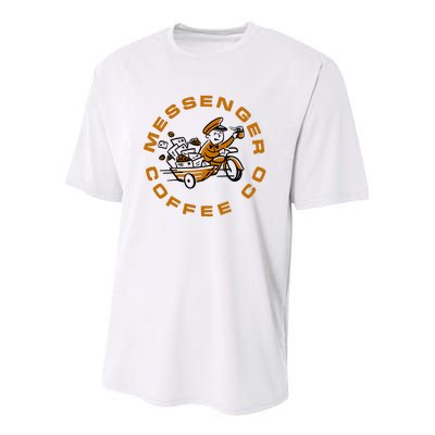 Joe Gatto Messenger Coffee Co Youth Performance Sprint T-Shirt