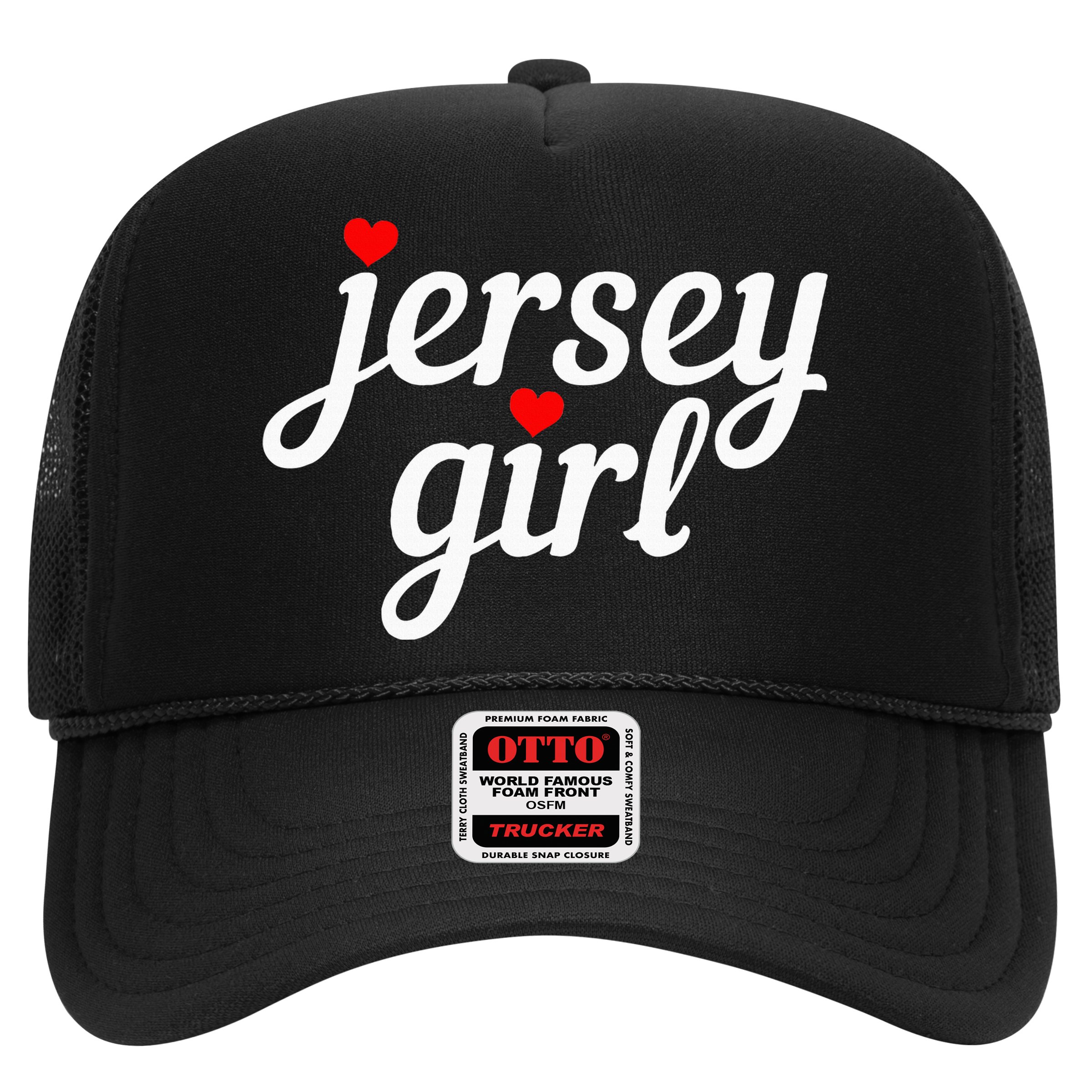 Jersey Girl New Jersey Heart Funny Cute New Jersey Pride Hat