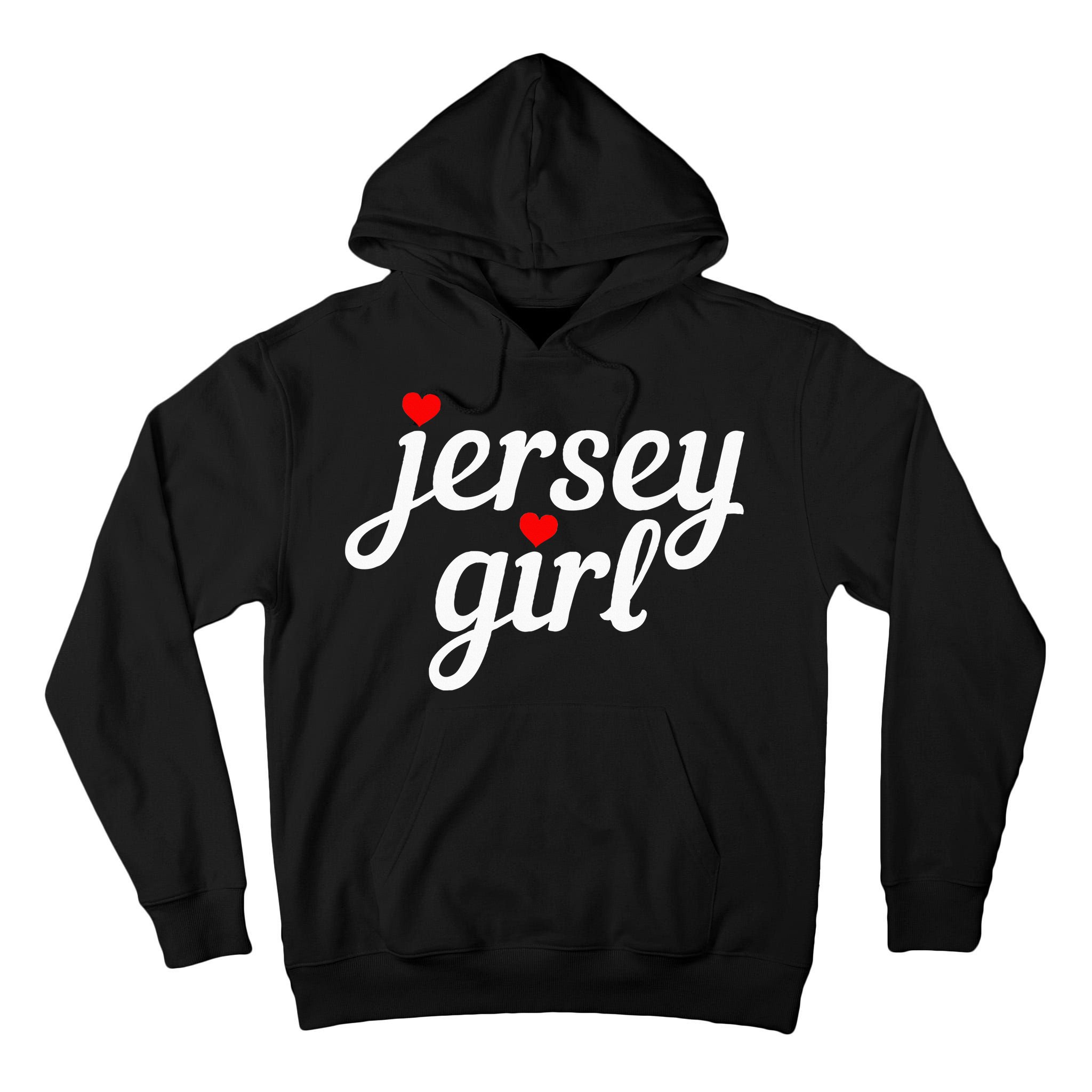 Jersey Girl New Jersey Heart Funny Cute New Jersey Pride Tall Hoodie