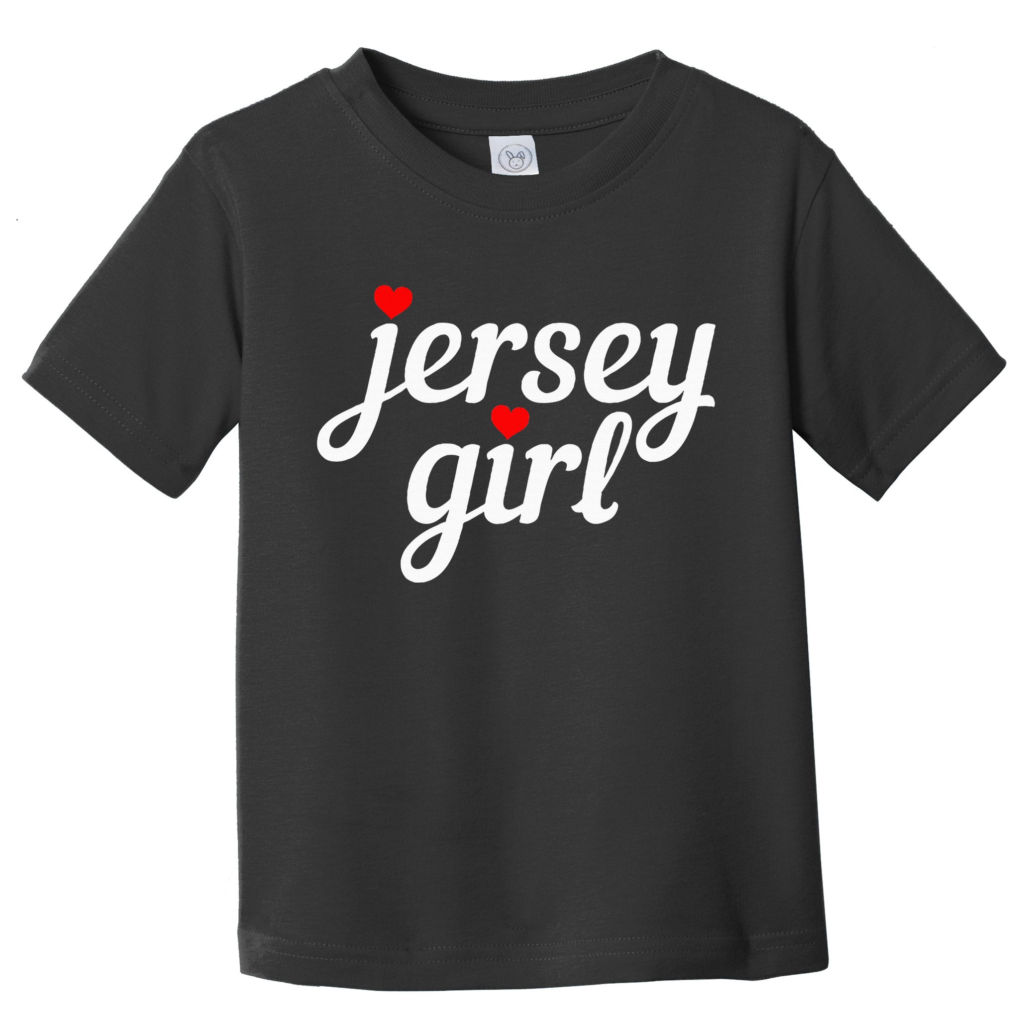 Jersey Girl New Jersey Heart Funny Cute New Jersey Pride Toddler T-Shirt
