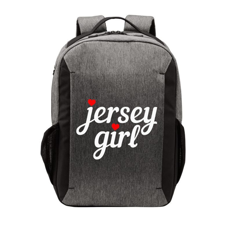 Jersey Girl New Jersey Heart Funny Cute New Jersey Pride Vector Backpack