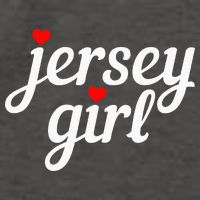 Jersey Girl New Jersey Heart Funny Cute New Jersey Pride Vector Backpack