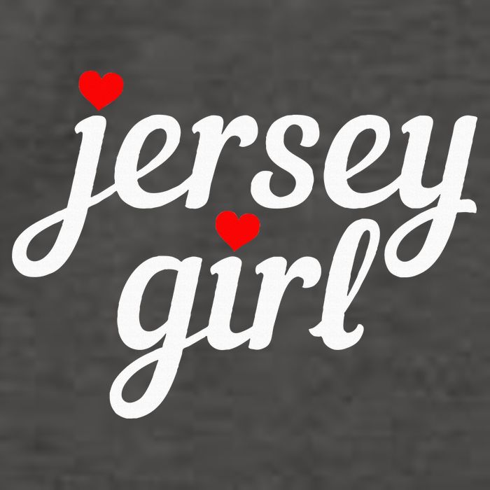Jersey Girl New Jersey Heart Funny Cute New Jersey Pride Vector Backpack