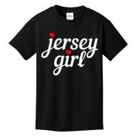 Jersey Girl New Jersey Heart Kids T-Shirt