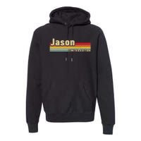 Jason Gift Name Personalized Birthday Funny Christmas Premium Hoodie