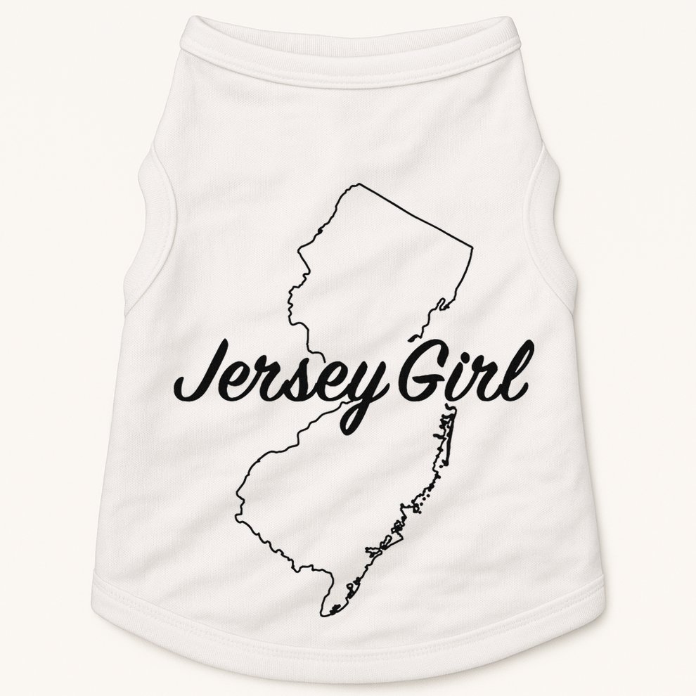 Jersey Girl New Jersey Doggie Tank