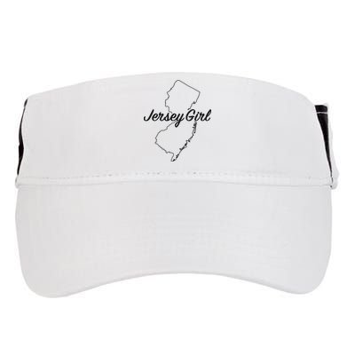 Jersey Girl New Jersey Adult Drive Performance Visor