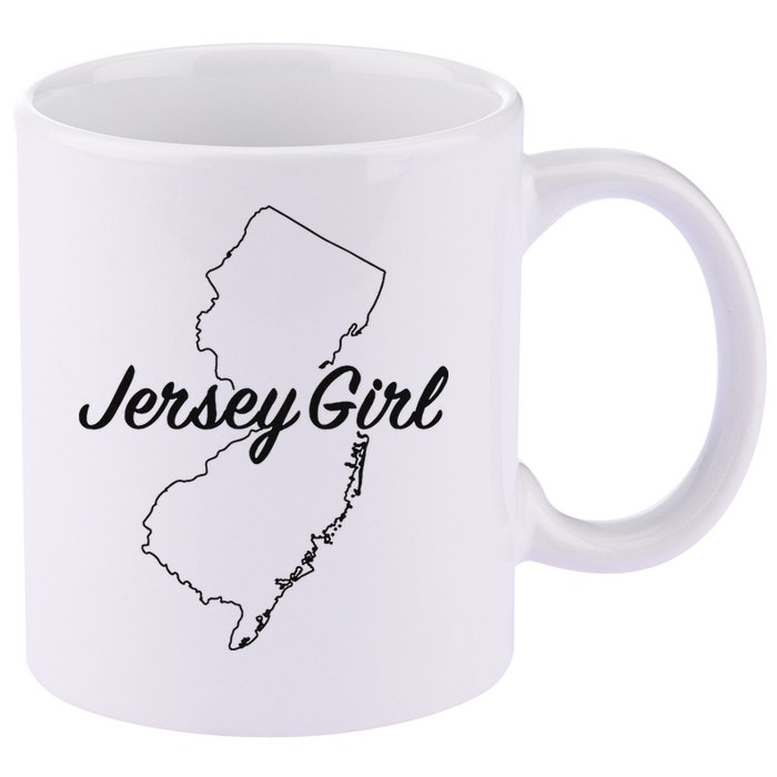Jersey Girl New Jersey 11oz C Handle Ceramic Mug