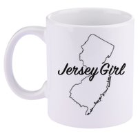 Jersey Girl New Jersey 11oz C Handle Ceramic Mug