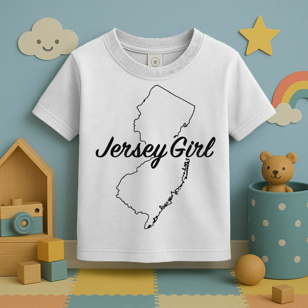 Jersey Girl New Jersey Toddler T-Shirt