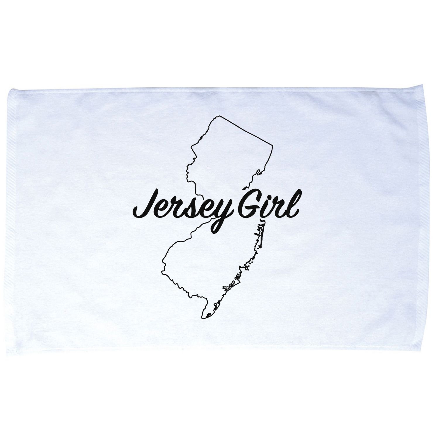 Jersey Girl New Jersey Microfiber Hand Towel