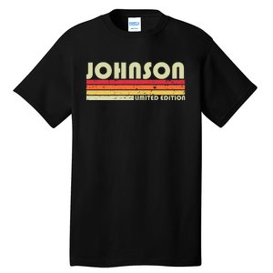 Johnson Gift Name Personalized Tall T-Shirt