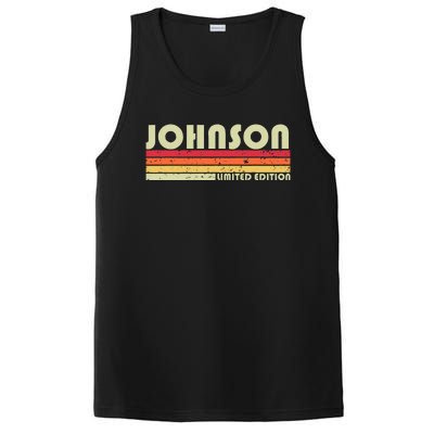 Johnson Gift Name Personalized PosiCharge Competitor Tank