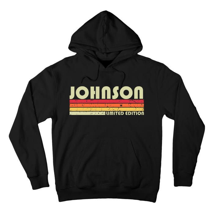 Johnson Gift Name Personalized Tall Hoodie