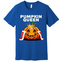 Jackolantern Gift Pumpkin Costume Halloween Pumpkin Queen Gift Premium T-Shirt