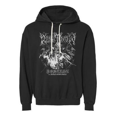 John Goblikon Podcast Right Now Garment-Dyed Fleece Hoodie