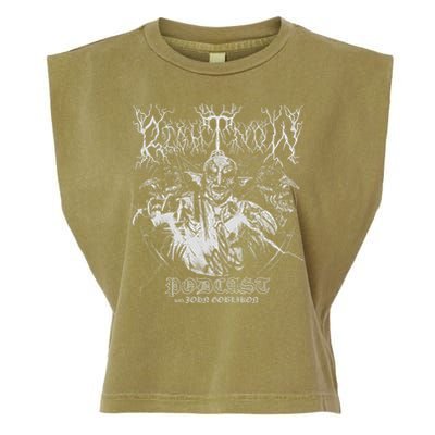 John Goblikon Podcast Right Now Garment-Dyed Women's Muscle Tee