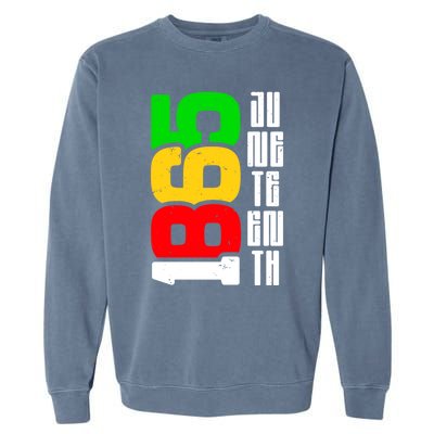 Juneteenth Gamer Pause My Game To Celebrate Juneteenth Funny Gift Garment-Dyed Sweatshirt