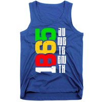 Juneteenth Gamer Pause My Game To Celebrate Juneteenth Funny Gift Tank Top