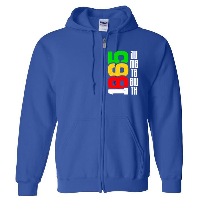 Juneteenth Gamer Pause My Game To Celebrate Juneteenth Funny Gift Full Zip Hoodie