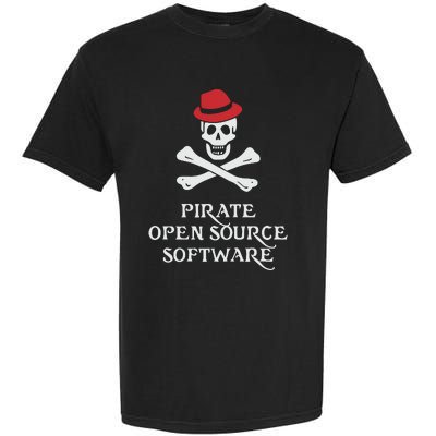 Jeff Geerling Pirate Open Source Software Garment-Dyed Heavyweight T-Shirt