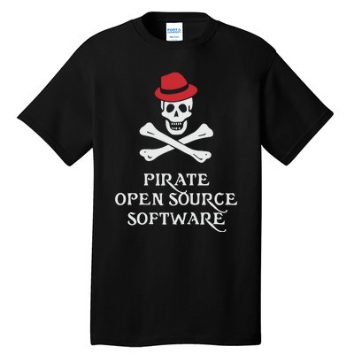 Jeff Geerling Pirate Open Source Software Tall T-Shirt