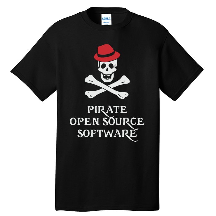 Jeff Geerling Pirate Open Source Software Tall T-Shirt