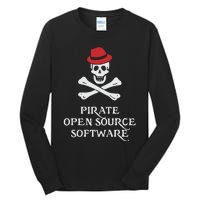 Jeff Geerling Pirate Open Source Software Tall Long Sleeve T-Shirt