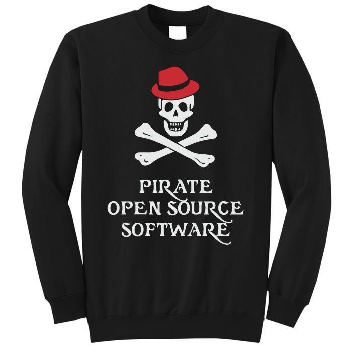 Jeff Geerling Pirate Open Source Software Tall Sweatshirt