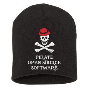 Jeff Geerling Pirate Open Source Software Short Acrylic Beanie