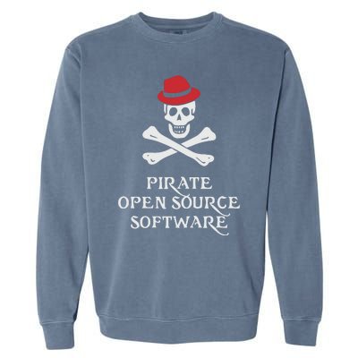 Jeff Geerling Pirate Open Source Software Garment-Dyed Sweatshirt