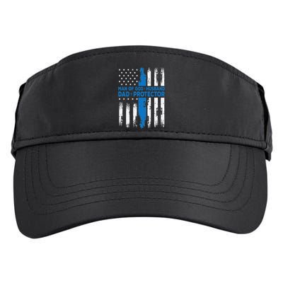 Jesus God Religious Man Of God Husband Dad Protector Adult Drive Performance Visor