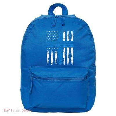 Jesus God Religious Man Of God Husband Dad Protector 16 in Basic Backpack