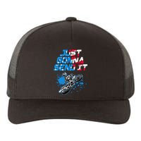 Just Gonna Send It Motocross Dirt Bike Yupoong Adult 5-Panel Trucker Hat