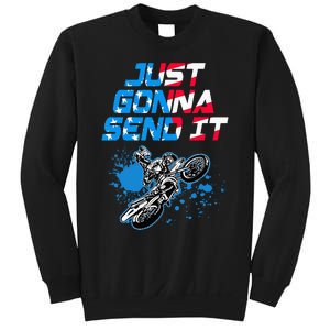 Just Gonna Send It Motocross Dirt Bike Sweatshirt