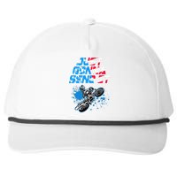 Just Gonna Send It Motocross Dirt Bike Snapback Five-Panel Rope Hat